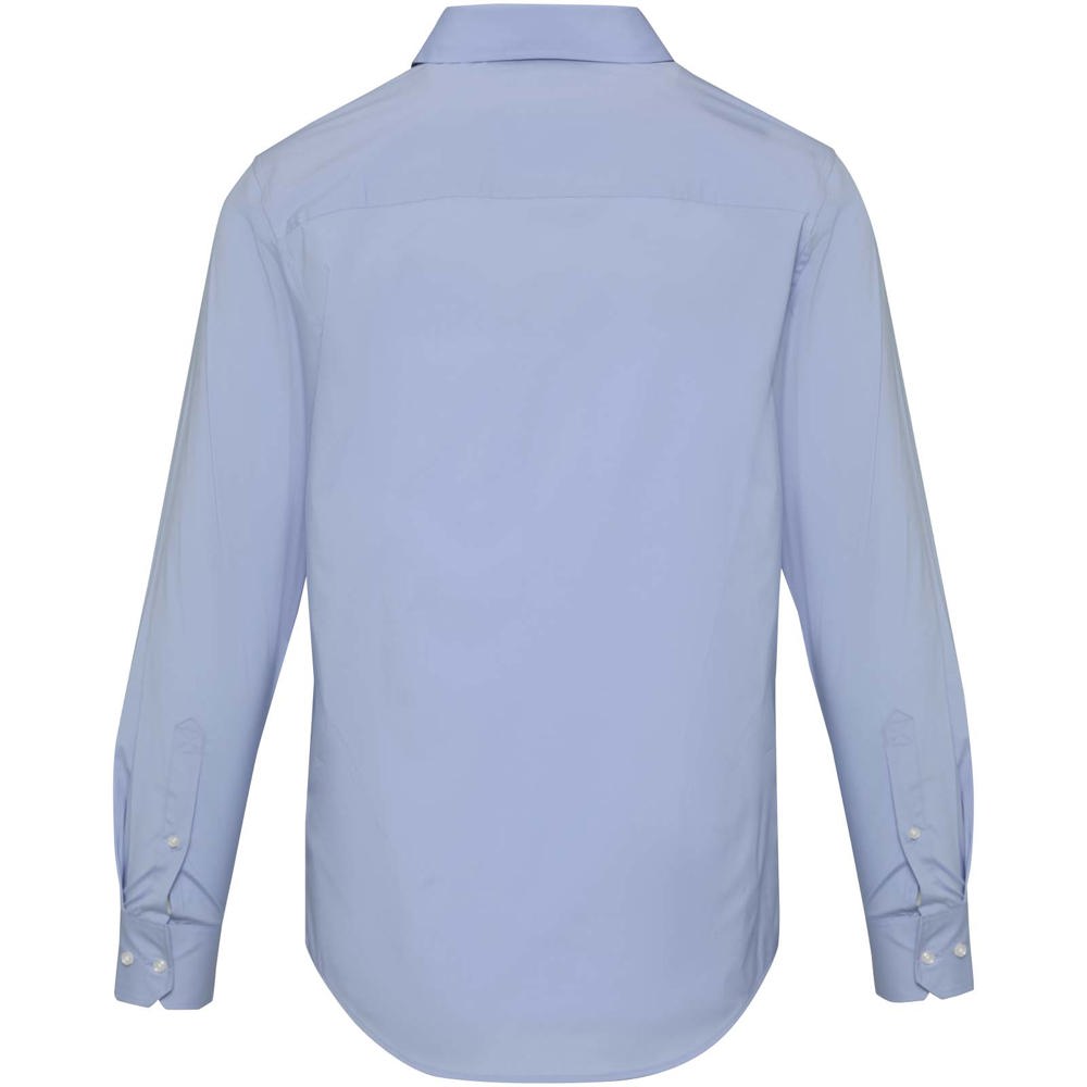 Camicia in tessuto di popeline da uomo Carnelian