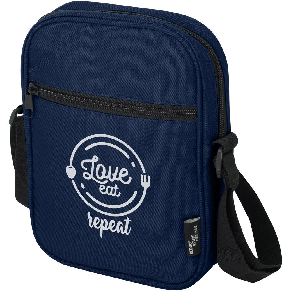 Borsa a tracolla in materiale riciclato certificato GRS Byron 2l