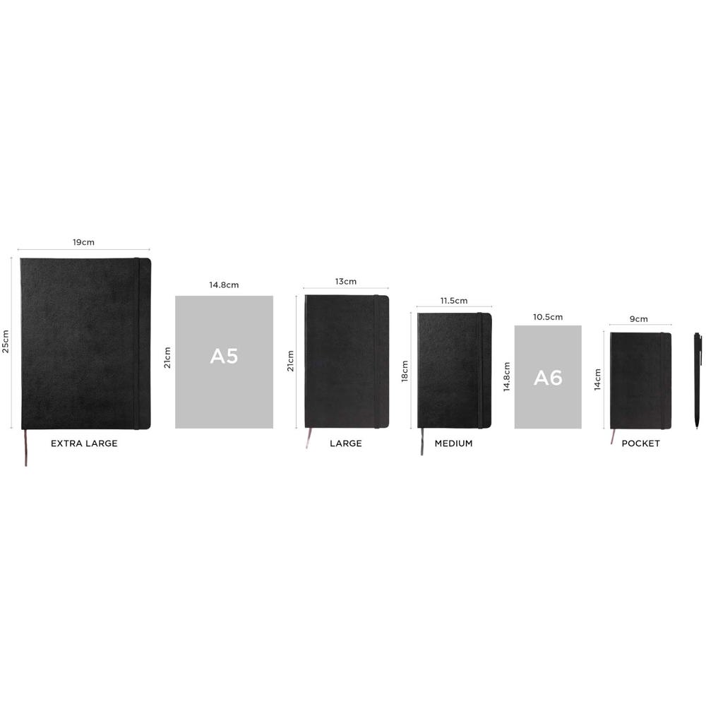 Blocco note 12 mesi formato XL con copertina morbida Moleskine