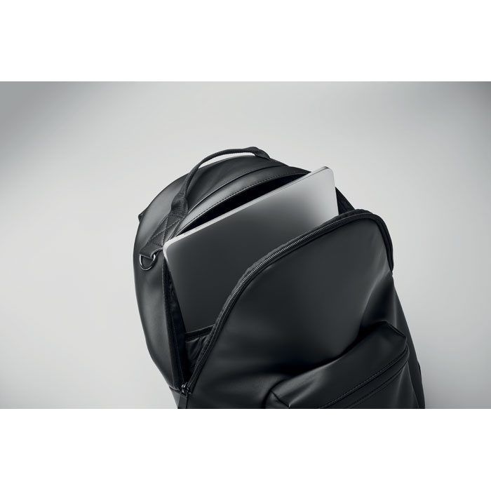 BAI BACKPACK - Zaino in PU morbido, laptop 15"