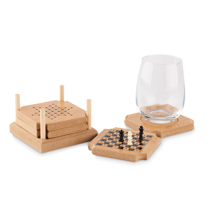COASTGAME - Set di 4 sottobicchieri