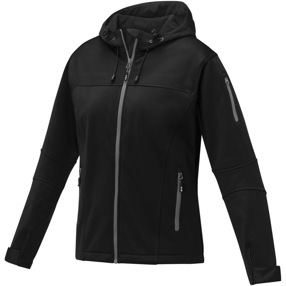Giacca softshell da donna Match - Nero
