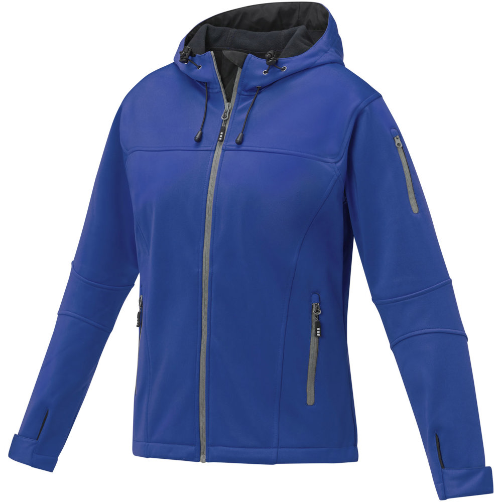 Giacca softshell da donna Match - Blu
