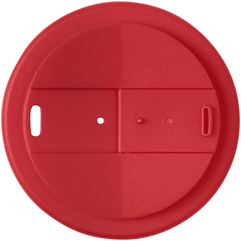 Bicchiere Americano® Espresso Eco da 250 ml in materiale riciclato con coperchio a prova di perdita