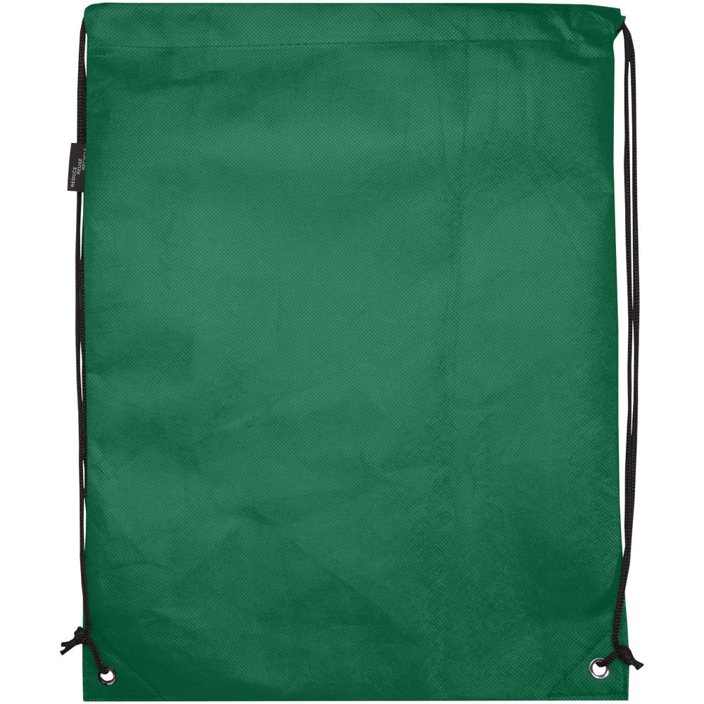 Borsa con coulisse in tessuto non tessuto riciclato certificato GRS Evergreen - 5L