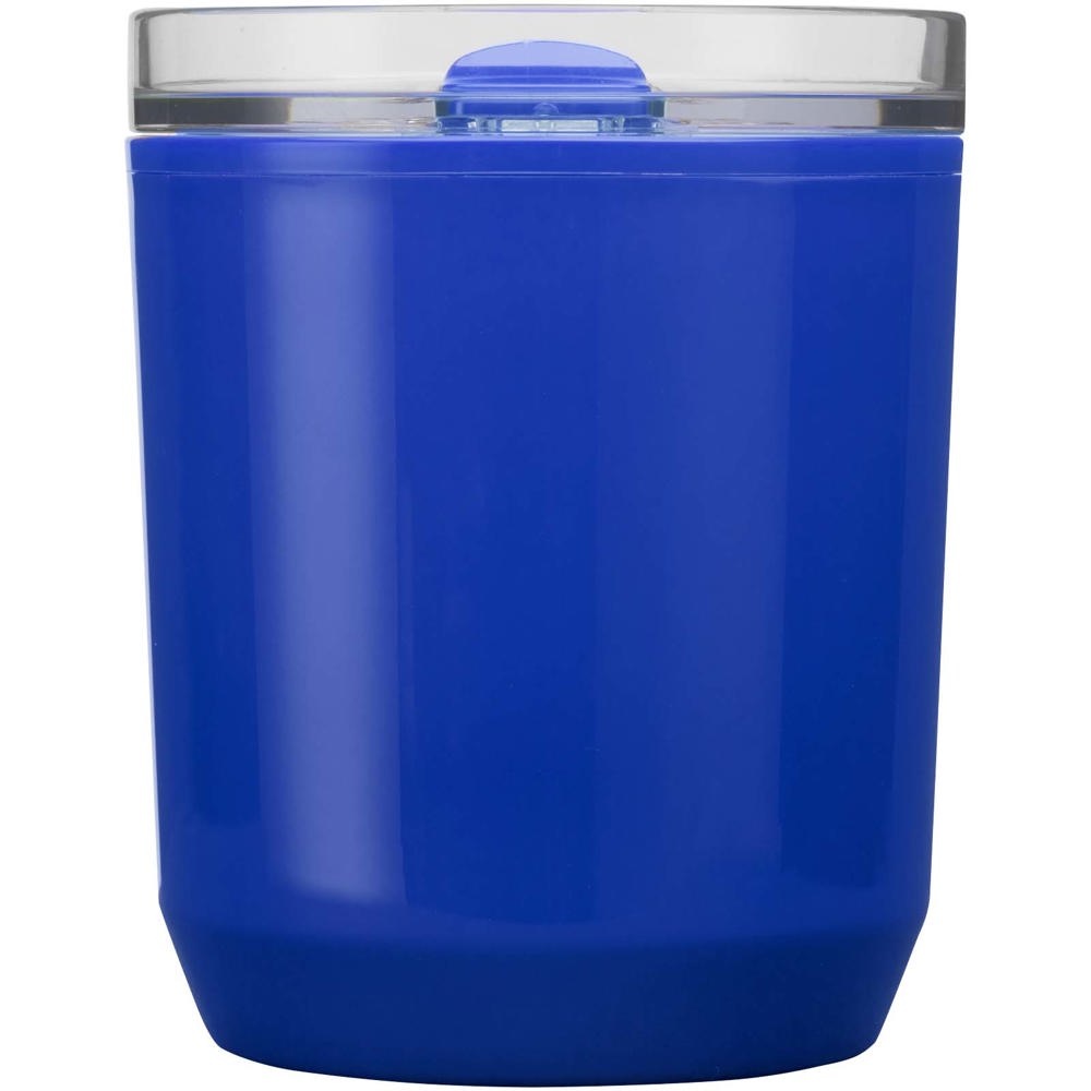 Bicchiere a doppia parete in plastica riciclata da 180 ml Hudson