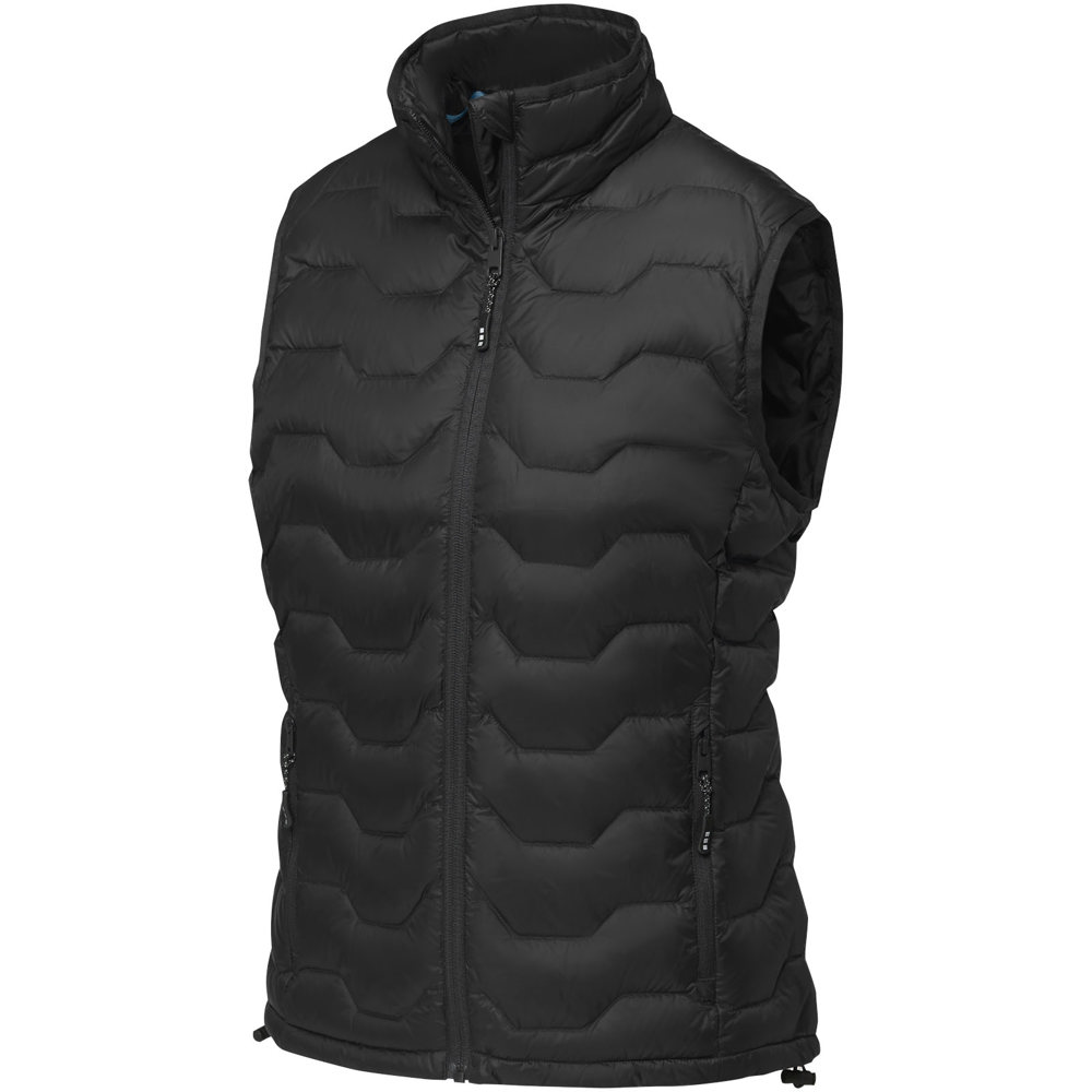 Smanicato termico da donna in piuma e materiale riciclato GRS Petalite - Nero