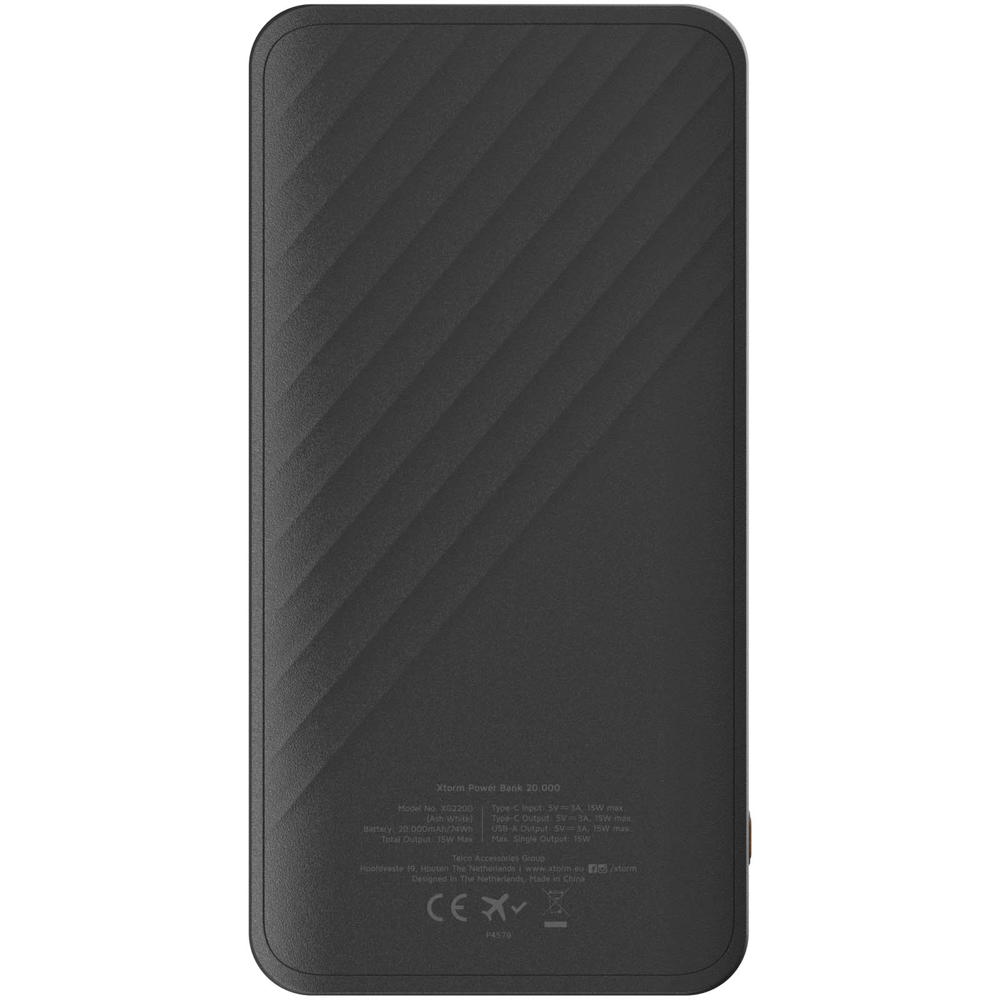 Power bank a ricarica rapida da 20.000 mAh 15 W Xtorm XG220 Go2 