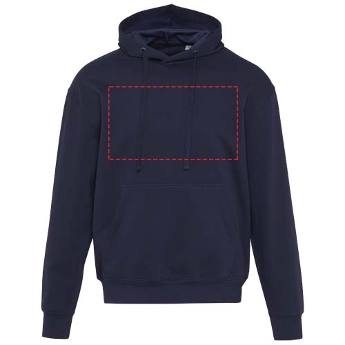 Felpa con cappuccio oversize in cotone biologico certificato OCS da 280 g/m2 Boris