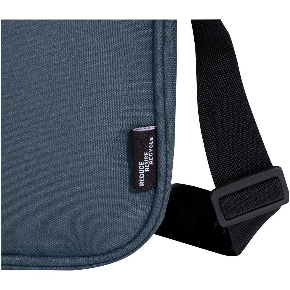 Borsa a tracolla in materiale riciclato certificato GRS Byron 2l