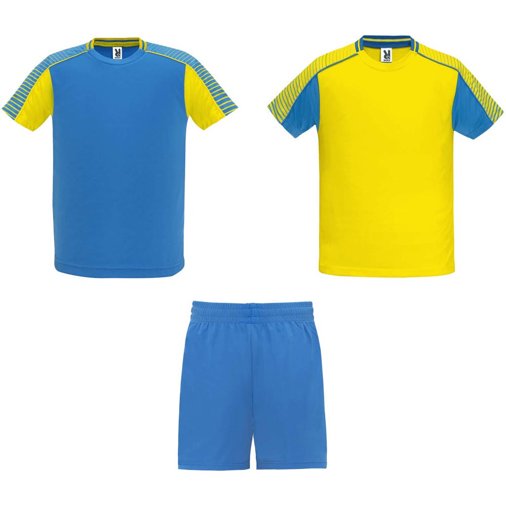 Completo sportivo da bambino Juve - Giallo, Blu royal