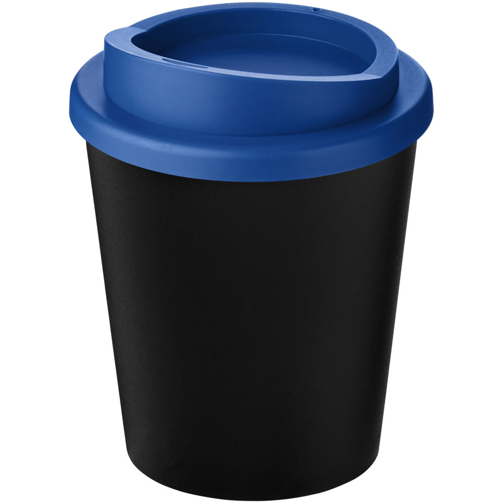 Bicchiere Americano® Espresso Eco da 250 ml in materiale riciclato - Nero, Blu medio