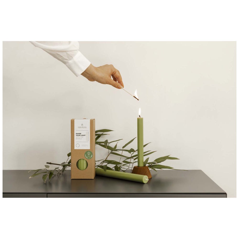 Candela Dinner Matcha verde Originalhome