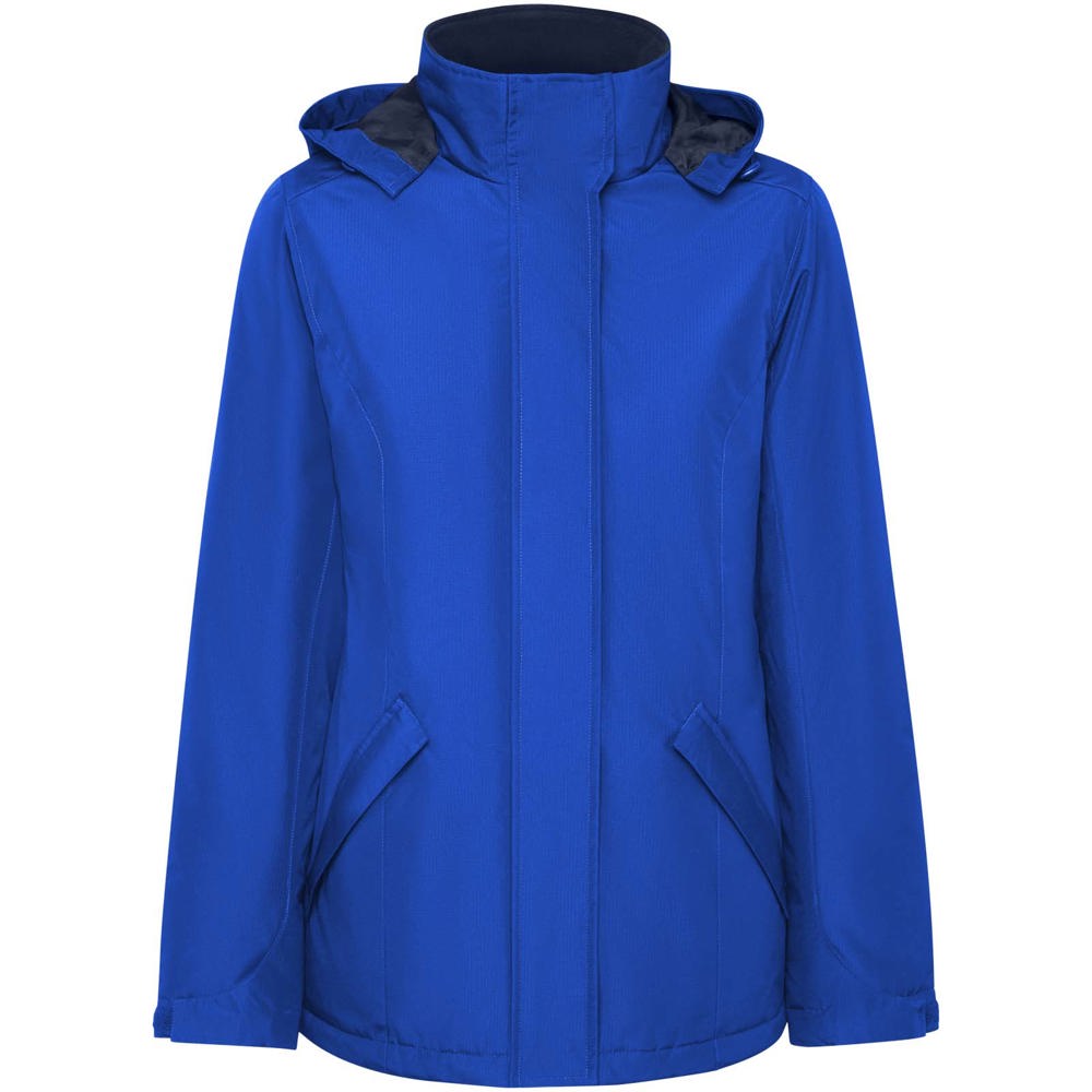 Giacca parka imbottita da donna America - Blu royal