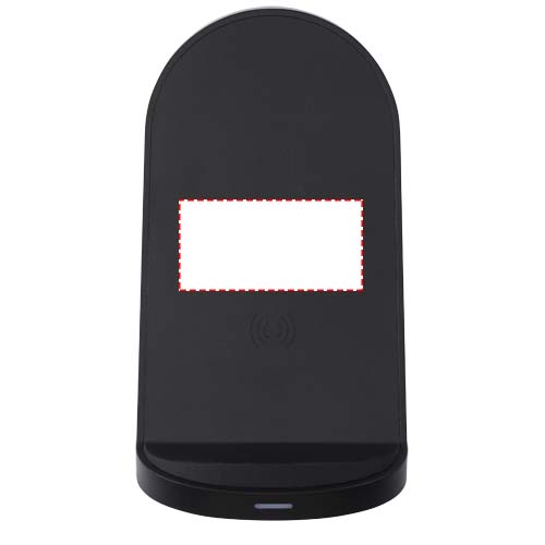 Stazione di ricarica in plastica riciclata RCS a doppia bobina da 15 W Loop