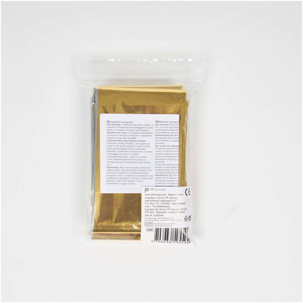 Coperta d'emergenza Frederik a 2 funzioni