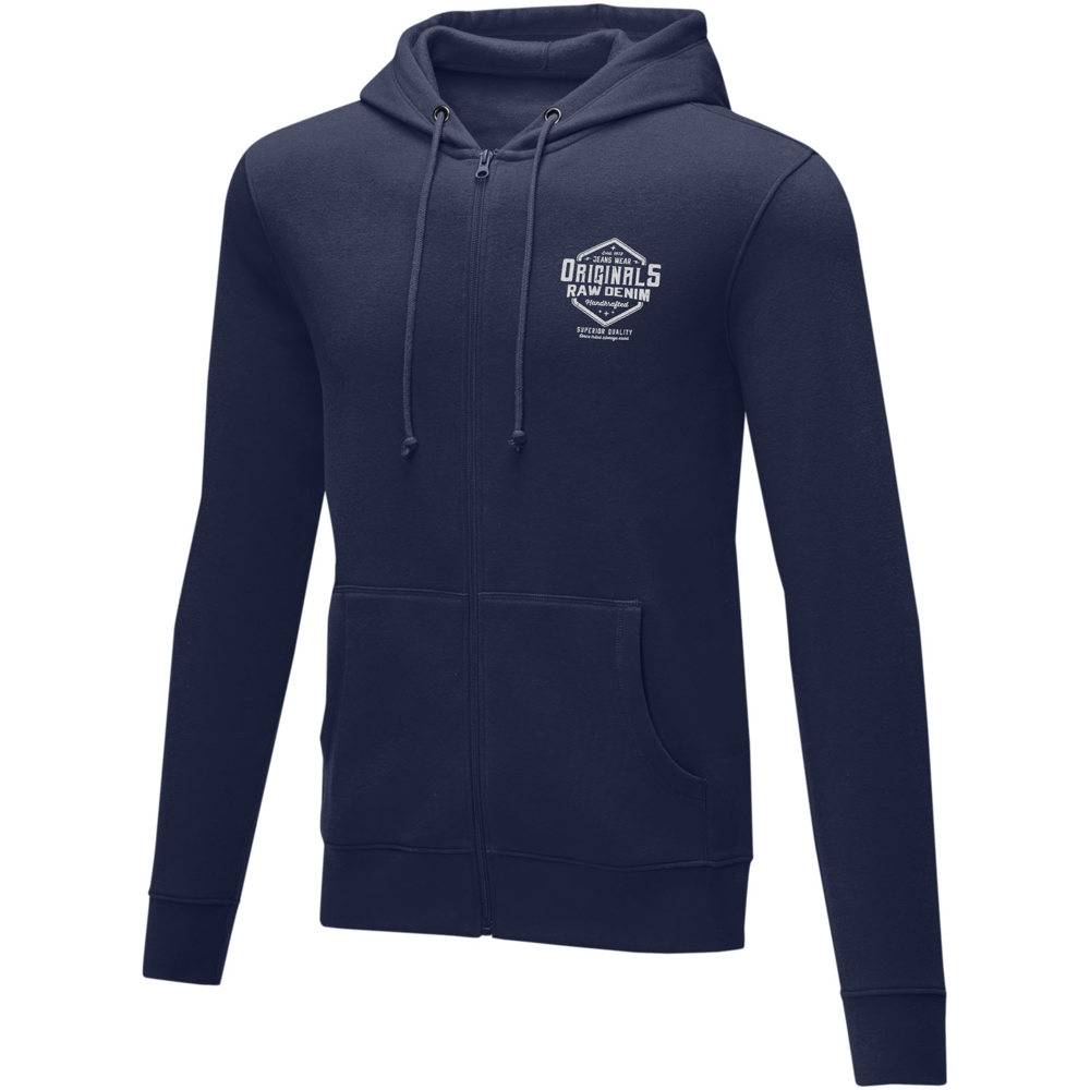 Felpa Charon con cappuccio full zip da uomo
