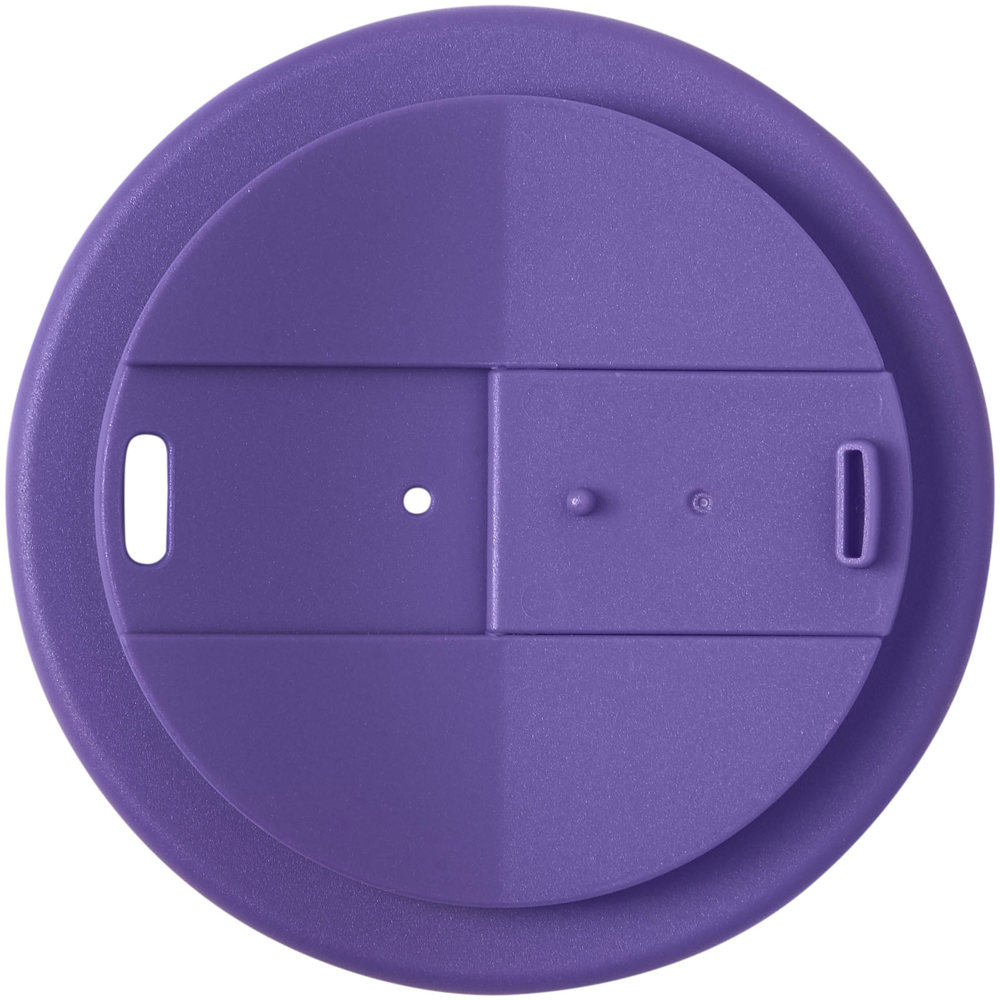 Bicchiere Americano® Espresso Eco da 250 ml in materiale riciclato con coperchio a prova di perdita