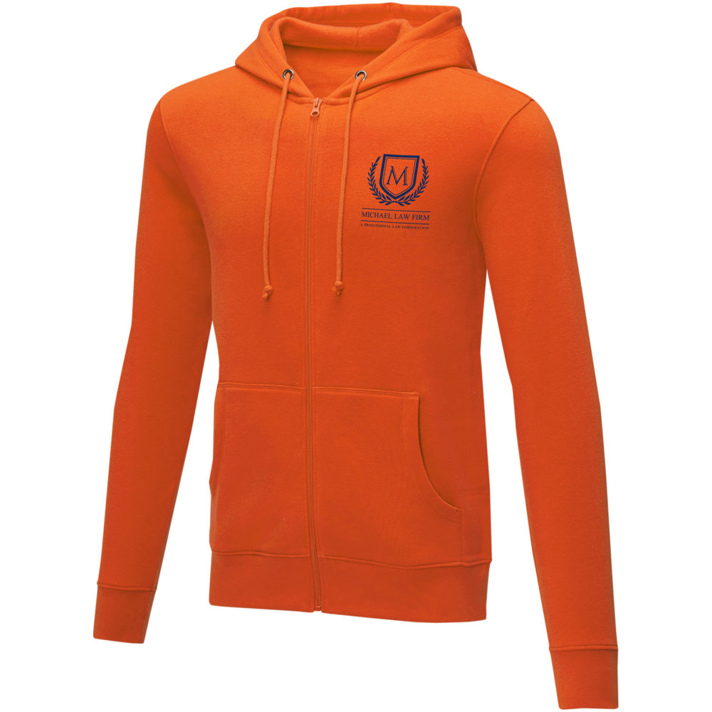 Felpa Charon con cappuccio full zip da uomo
