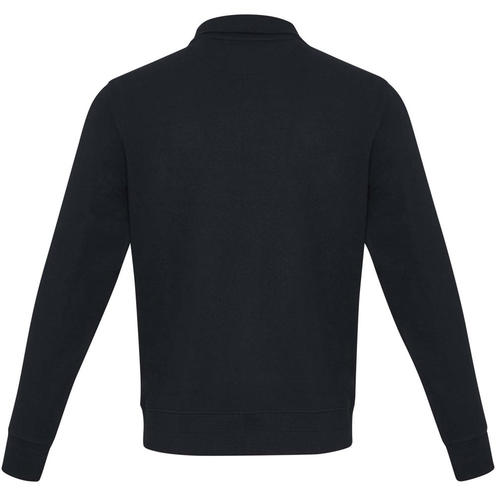 Maglione con cerniera a un quarto in tessuto riciclato unisex Aware™ Tin 