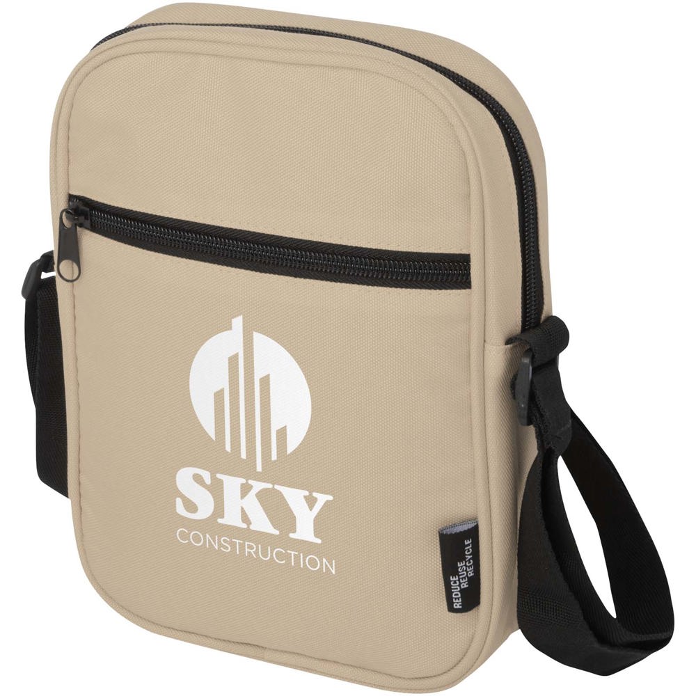 Borsa a tracolla in materiale riciclato certificato GRS Byron 2l