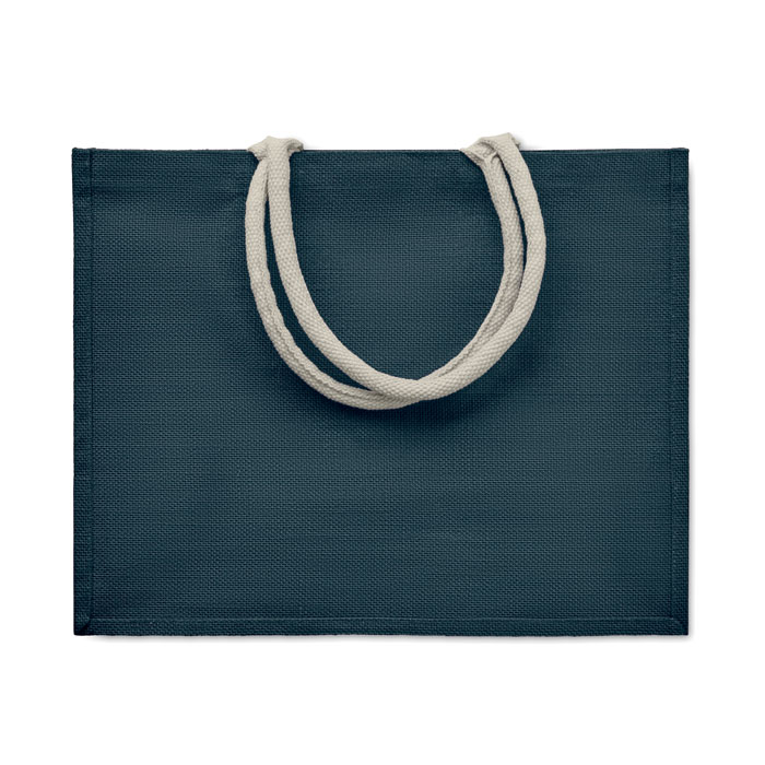 AURA - Borsa in iuta. Manici in cotone