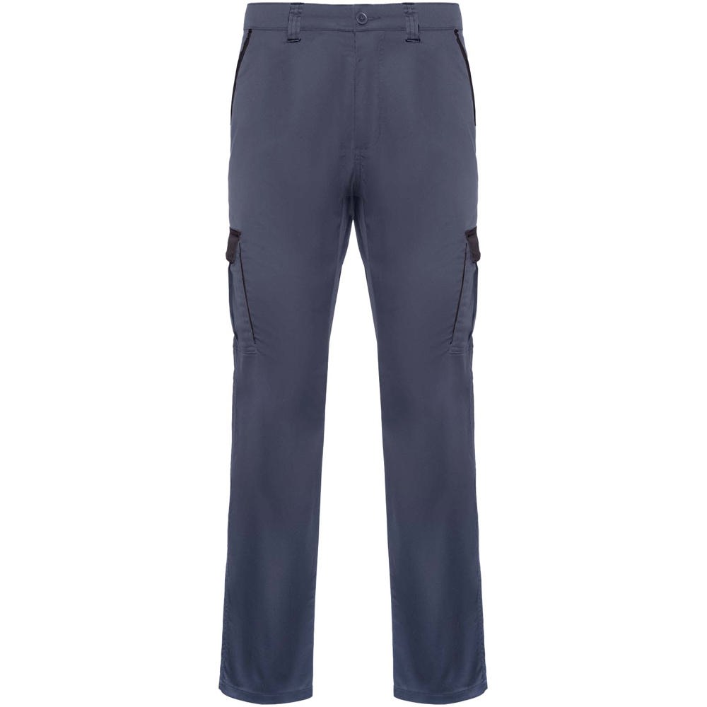 Pantaloni da lavoro in tessuto da 250 g/m² Trooper - Piombo, Nero