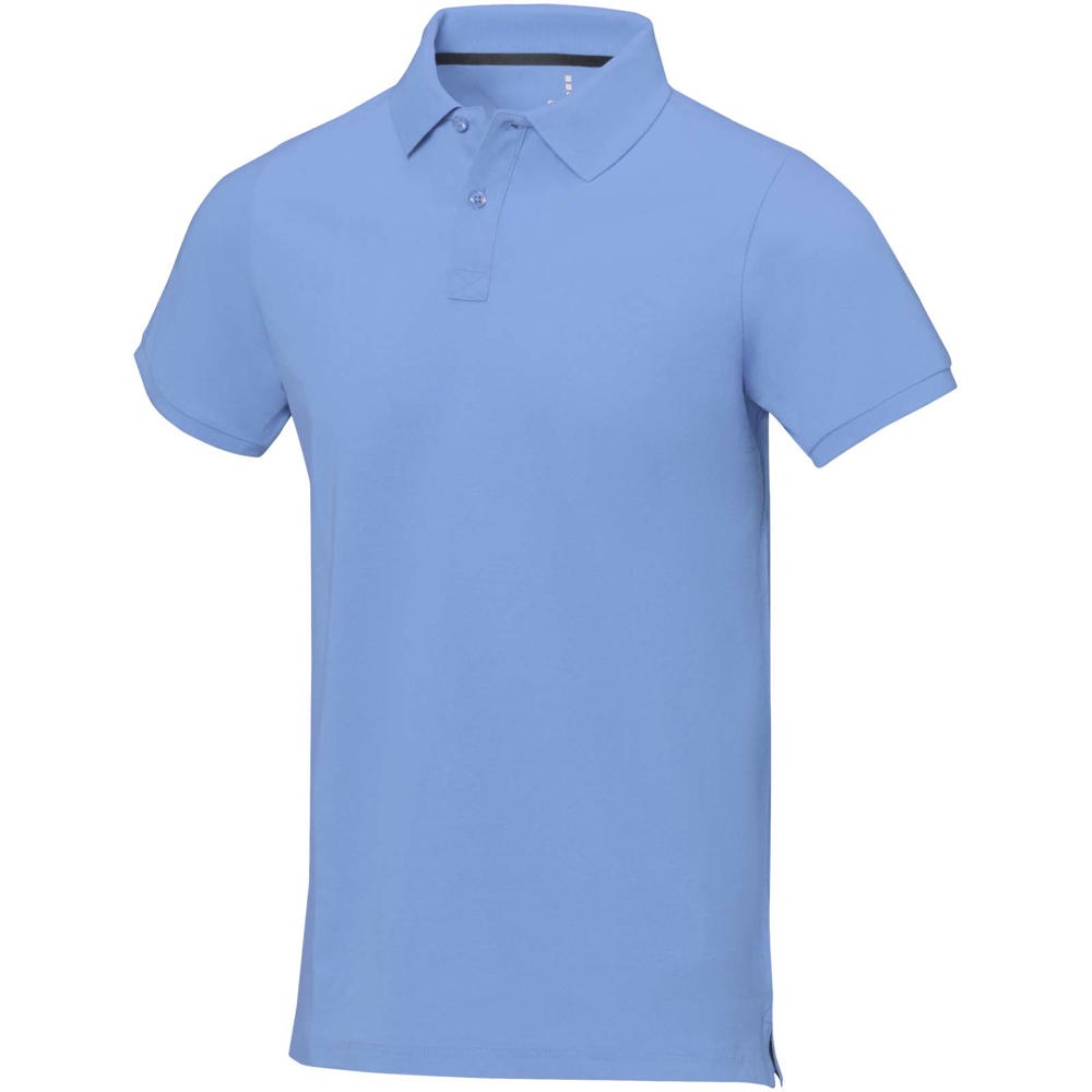 Polo Calgary a manica corta da uomo - Blu chiaro