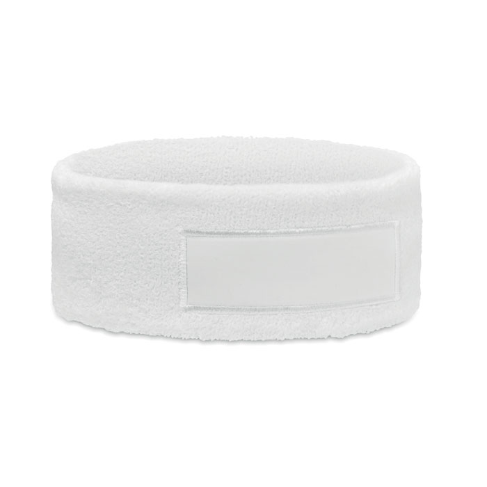 ATAMA - Fascia capelli in policotone - Bianco
