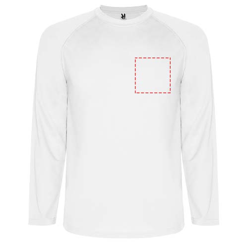 Maglietta sportiva Montecarlo a manica lunga da uomo