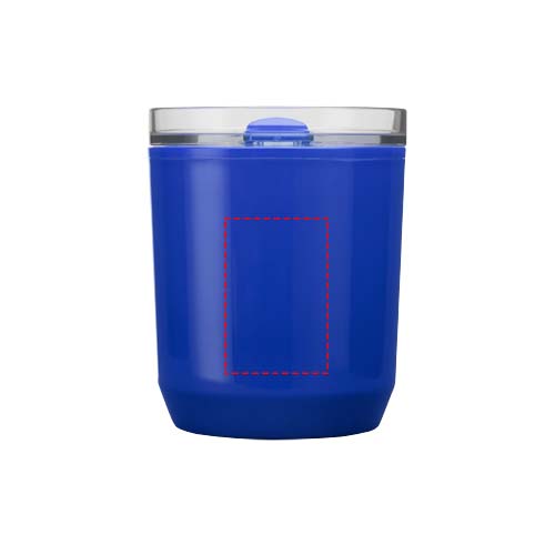Bicchiere a doppia parete in plastica riciclata da 180 ml Hudson