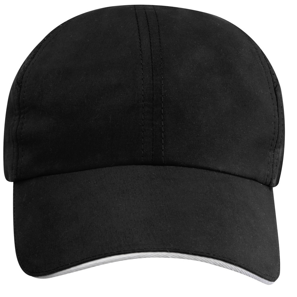 Cappellino cool-fit sandwich a 6 pannelli in materiale riciclato certificato GRS da 110 g/m² Morion