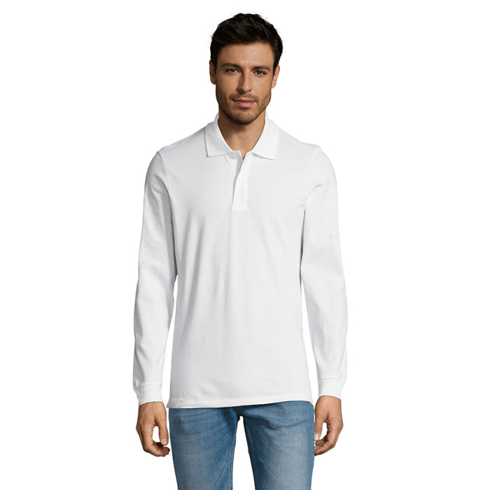 PERFECT LSL MEN - PERFECT POLO LSL UOMO 180 - Bianco