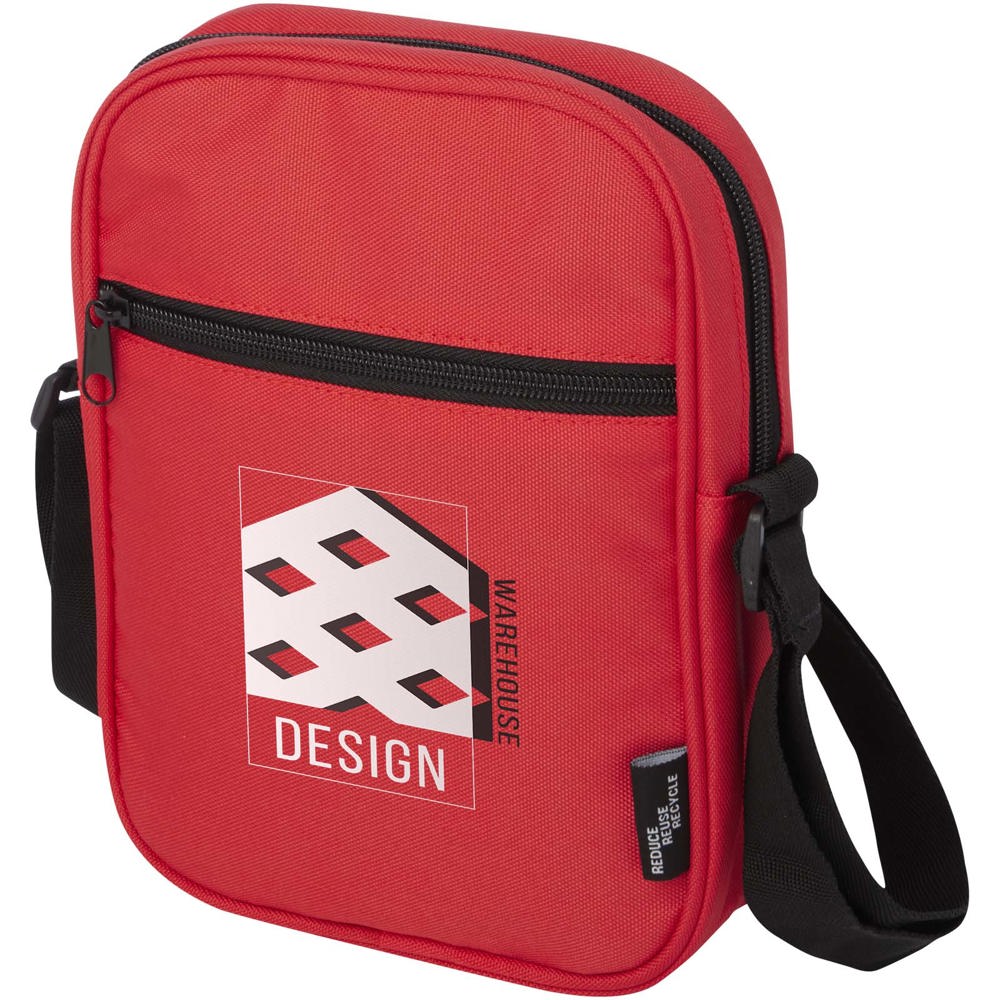 Borsa a tracolla in materiale riciclato certificato GRS Byron 2l