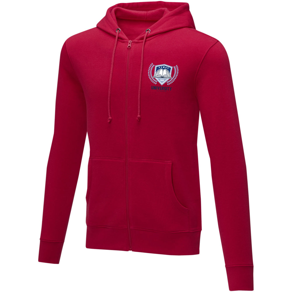 Felpa Charon con cappuccio full zip da uomo