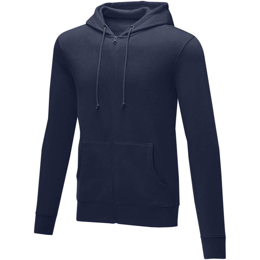 Felpa Charon con cappuccio full zip da uomo - Navy