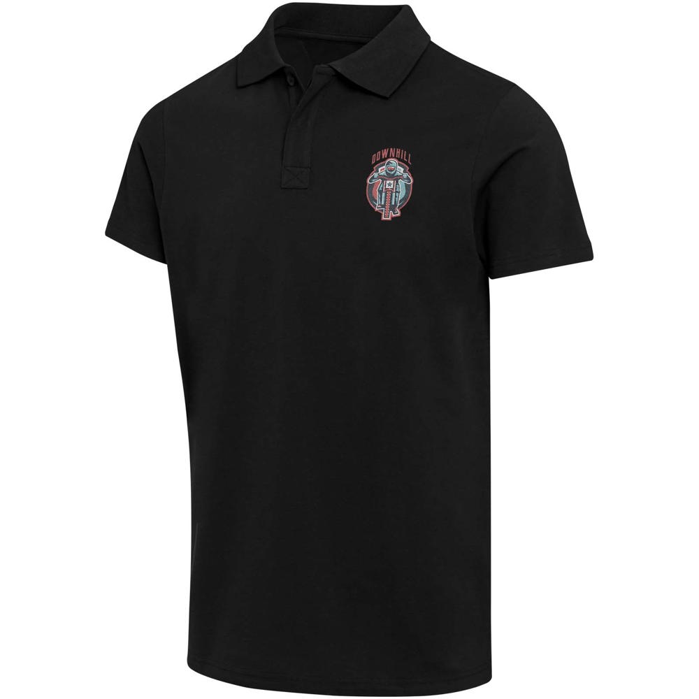 Polo a maniche corte unisex in tessuto biologico certificato OCS da 180 g/m² Graphite