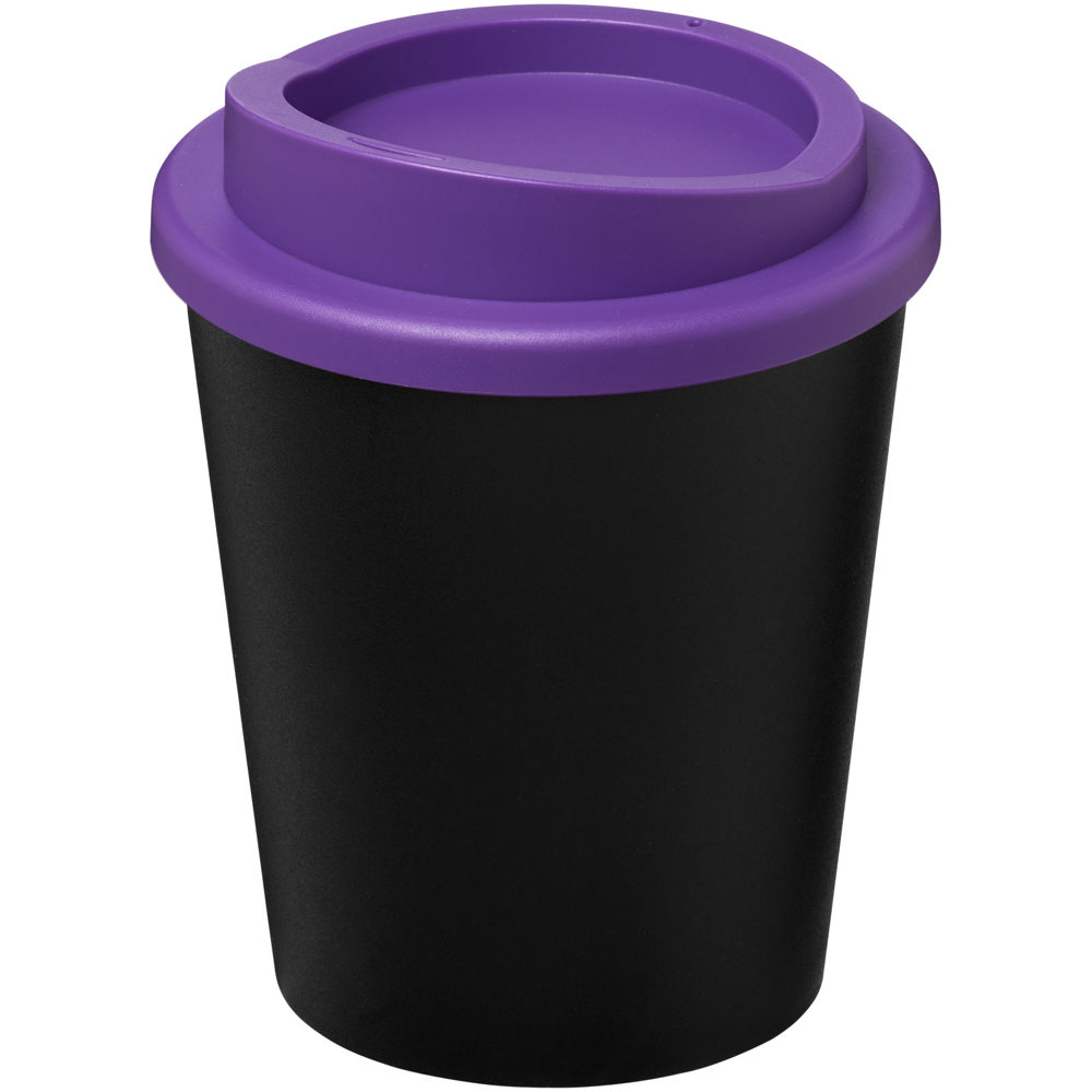 Bicchiere Americano® Espresso Eco da 250 ml in materiale riciclato - Nero, Viola
