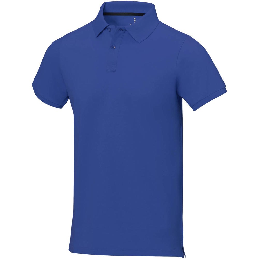 Polo Calgary a manica corta da uomo - Blu