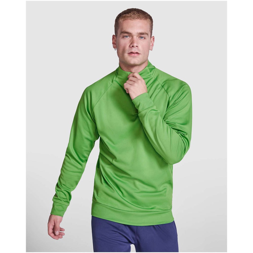 Felpa a maniche lunghe con zip a un quarto unisex Epiro
