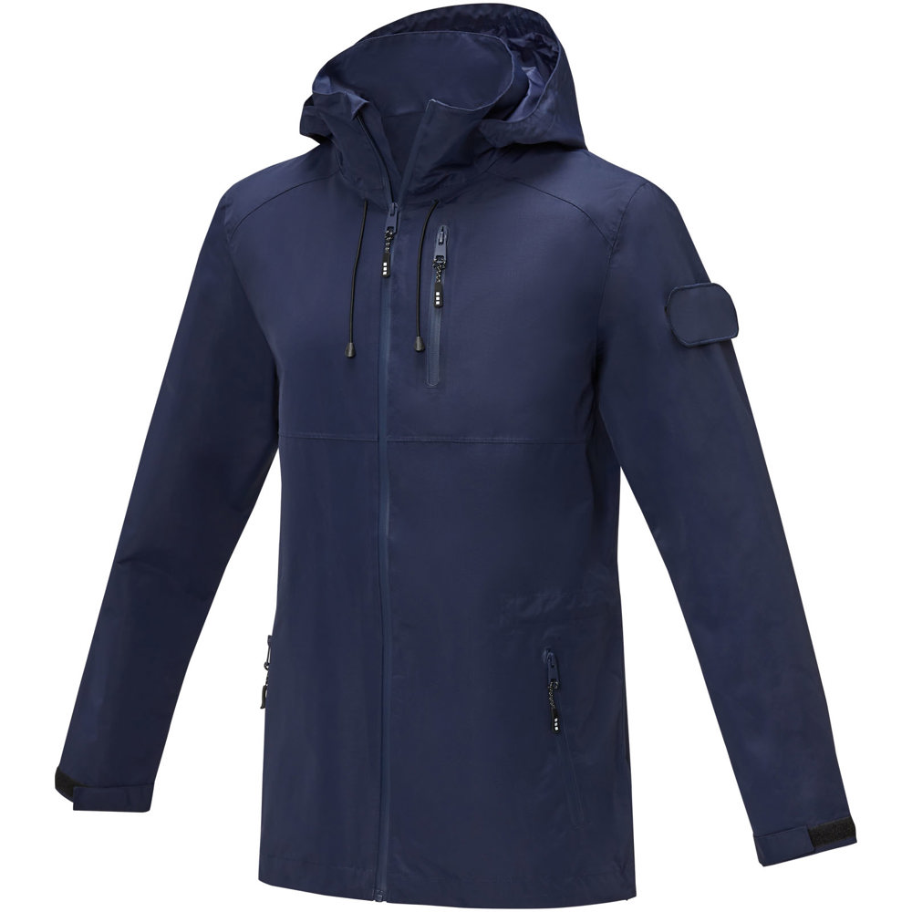 Giacca circolare leggera unisex in materiale riciclato certificato GRS Kai - Navy