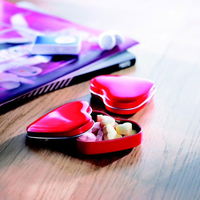 LOVEMINT - Porta caramelle in latta