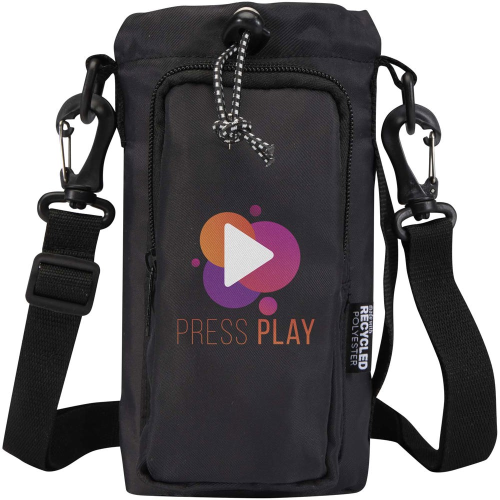 Borsa da viaggio per bottiglie in materiale riciclato da 2 litri Trip Aware™