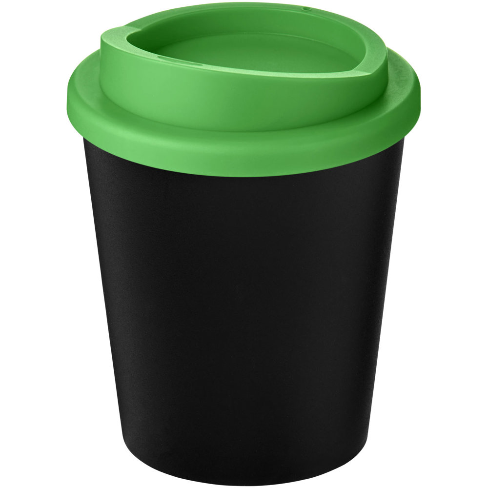 Bicchiere Americano® Espresso Eco da 250 ml in materiale riciclato - Nero, Verde