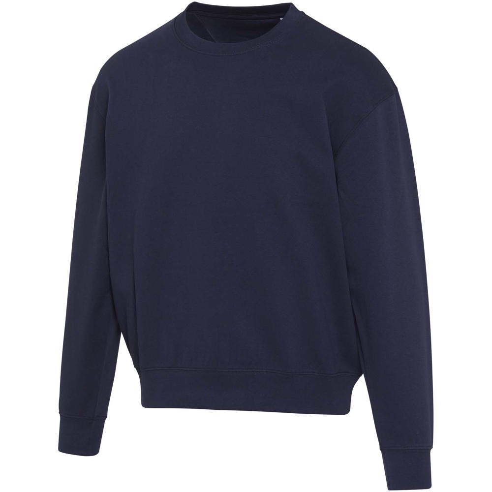 Maglione unisex a girocollo in cotone biologico certificato OCS da 280 g/m² Boris - Navy