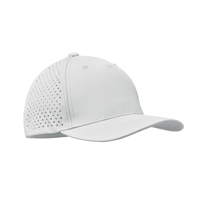 CAPO - Cappellino da baseball a 5 pann - Bianco