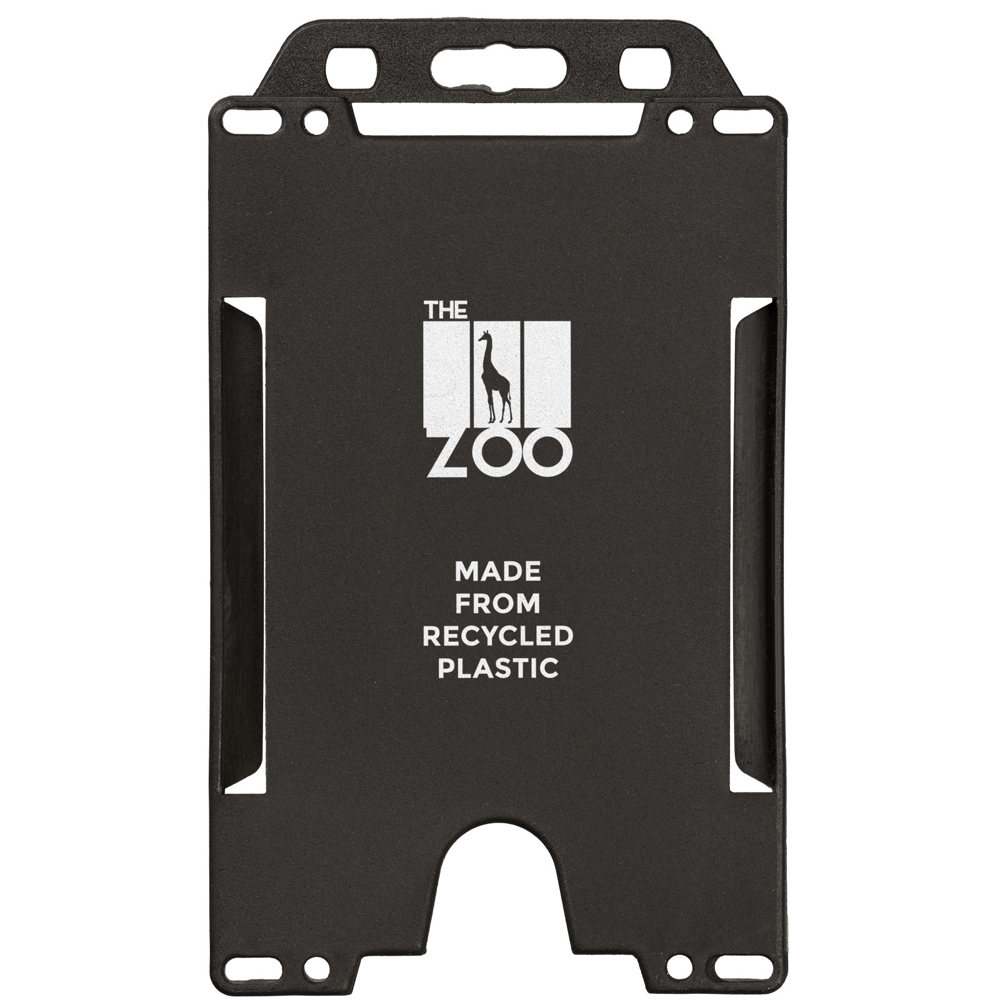 Porta badge in plastica riciclata Pierre 