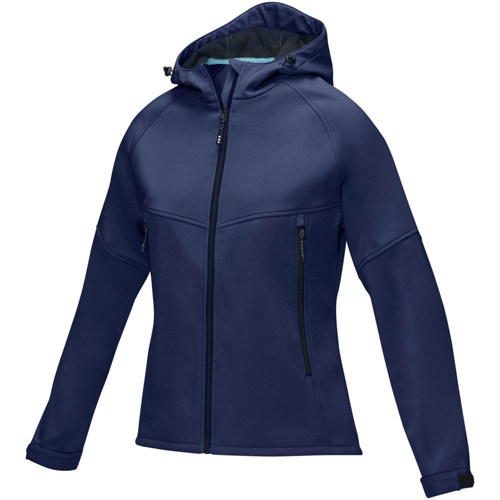 Giacca Coltan da donna in softshell riciclato - Navy