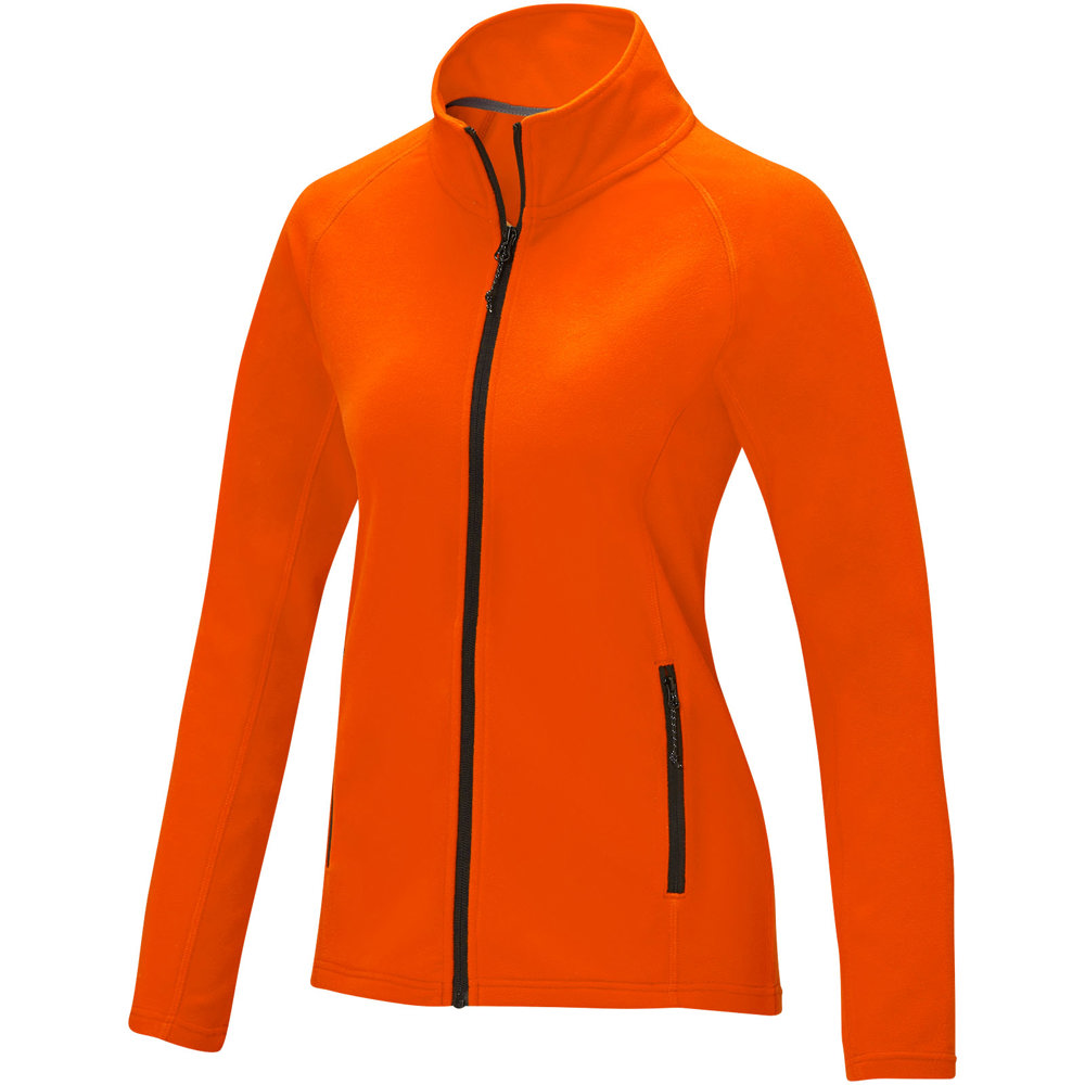 Giacca in pile da donna Zelus - Arancione