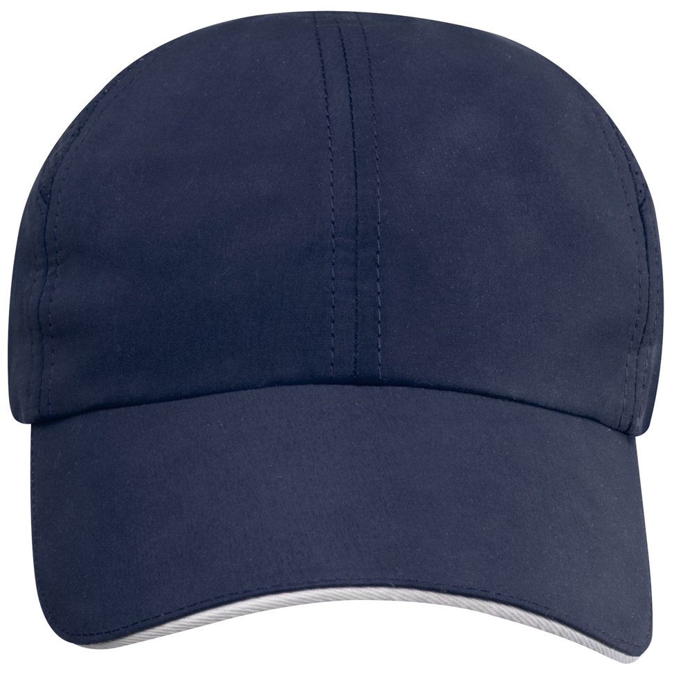 Cappellino cool-fit sandwich a 6 pannelli in materiale riciclato certificato GRS da 110 g/m² Morion